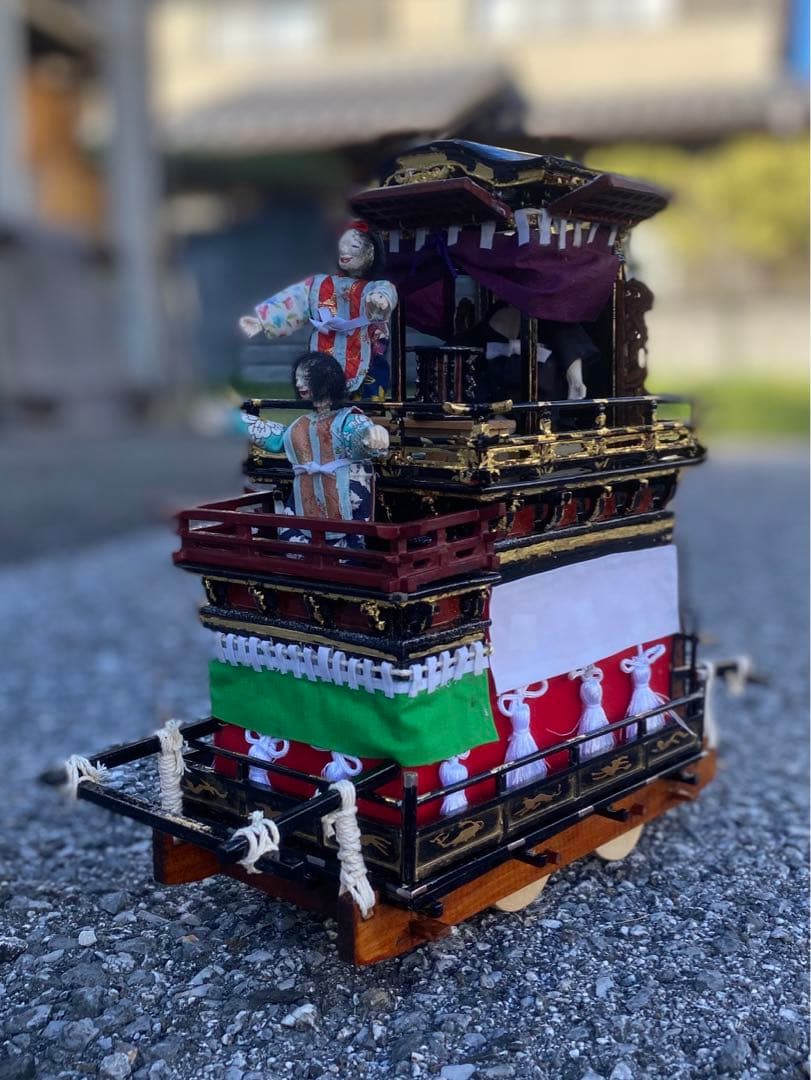 1/20山車ミニチュア 大垣まつり軕　布袋（ほてい）軕