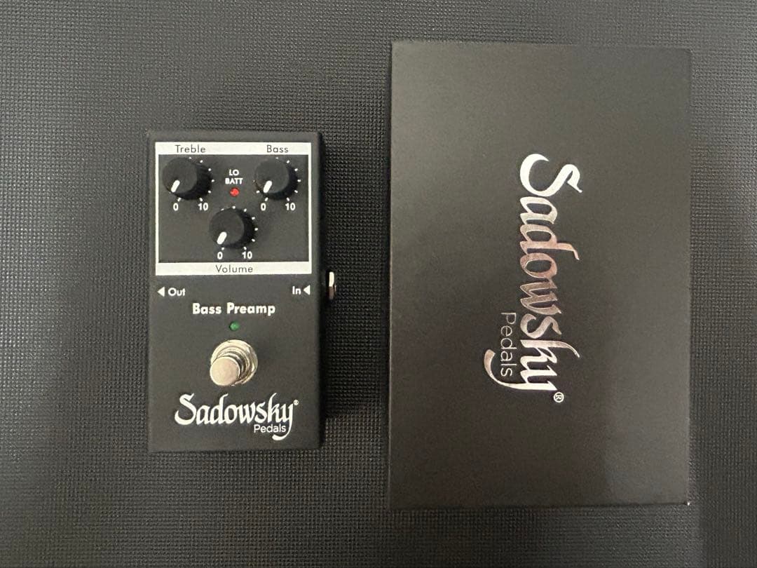 Sadowsky SBP-2 Bass Preamp ベース用プリアンプ