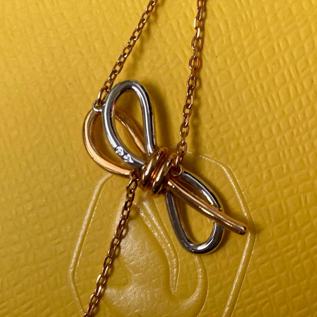 ★swarovski★スワロフスキーLIFELONG BOW ピアス＆ネックレス