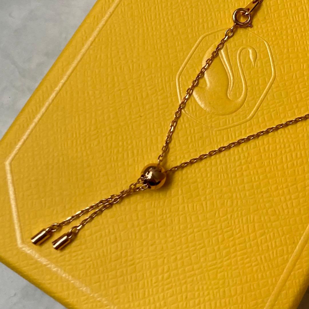 ★swarovski★スワロフスキーLIFELONG BOW ピアス＆ネックレス