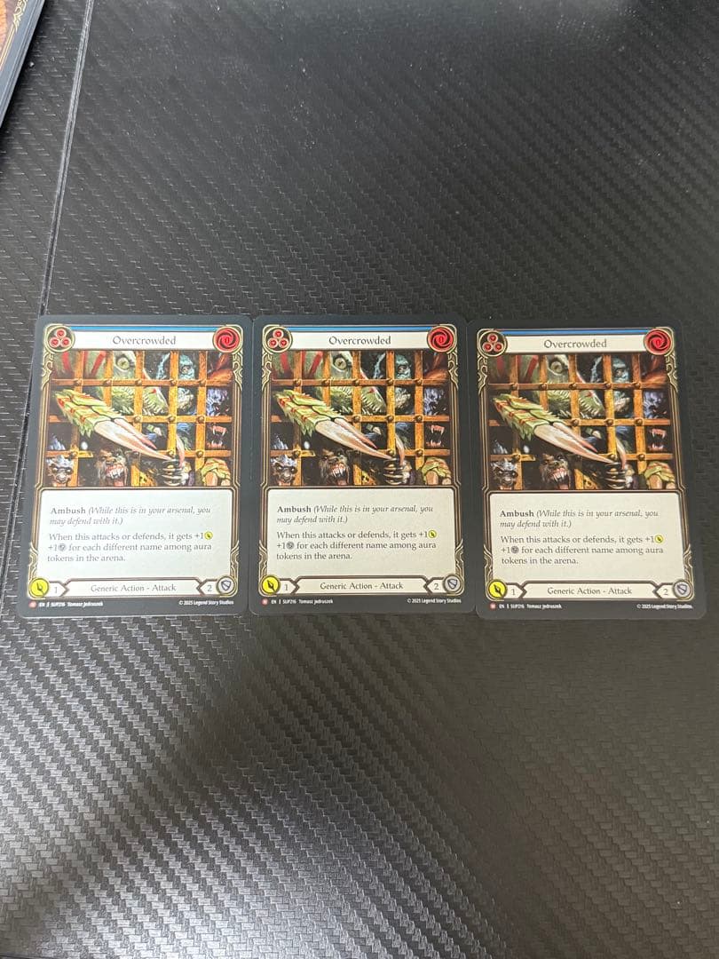 大混雑 / Overcrowded 3枚セット 英語　NF ①