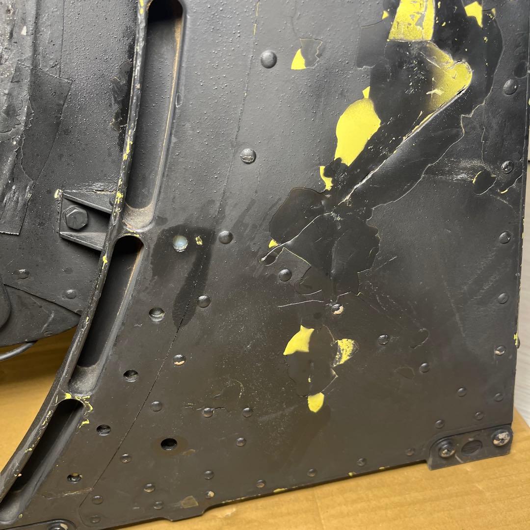 詳細不明 日本軍 航空機 戦闘機 シート 操縦席 座席 パイロット 実物 可動