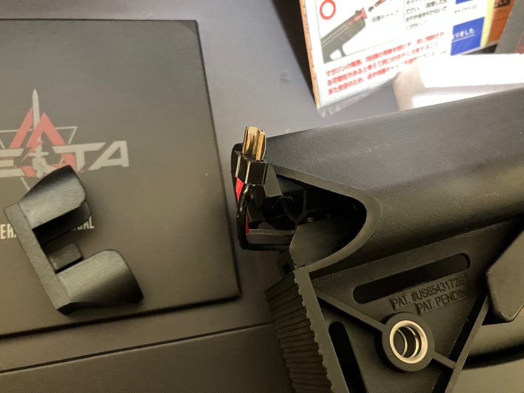 東京マルイ　次世代デルタカスタム　リコイルオミット　リポバッテリー化