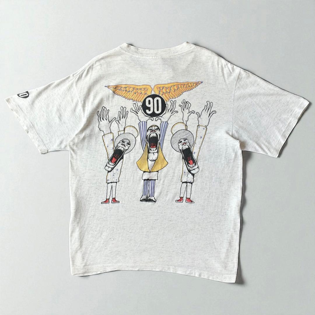 90s USA製 90 NINETY“ナインティー“Tシャツ オールドスケート