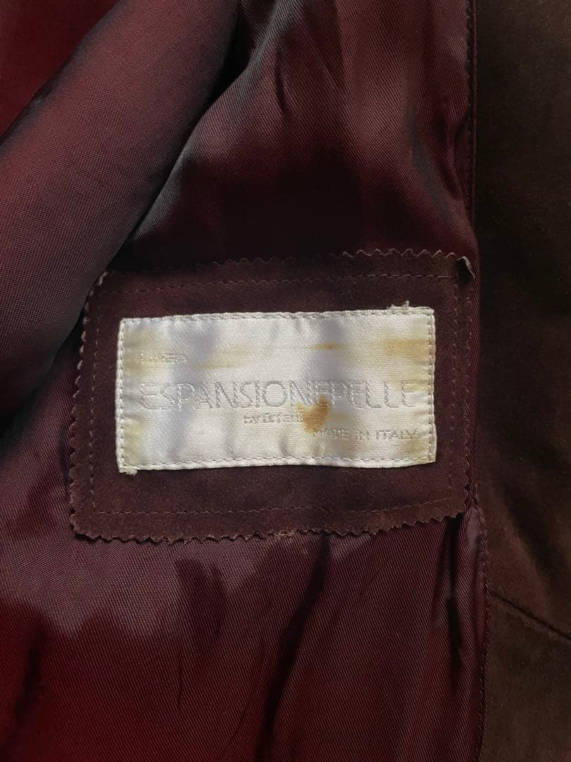 イタリア製 MA-1 typeレザージャケット ARMANIと同ファクトリー生産