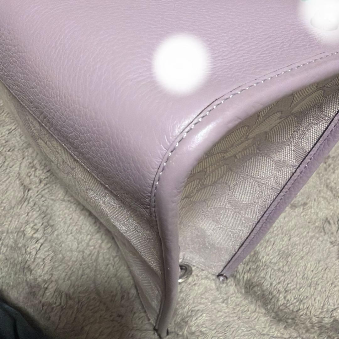 COACH ライラック ハンドバッグ