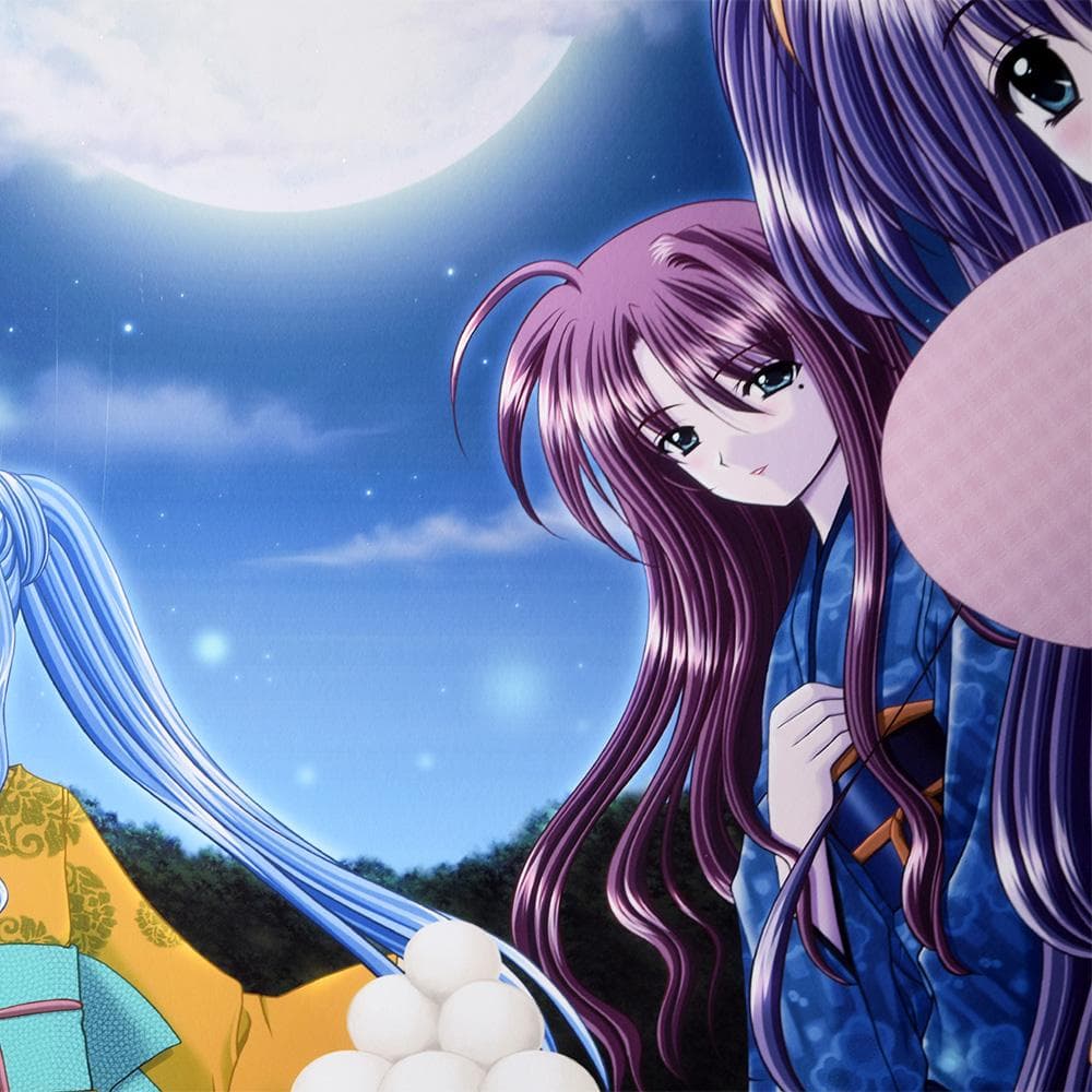 西又葵 Moon light シルクスクリーン アールビバン 額装 保証書あり