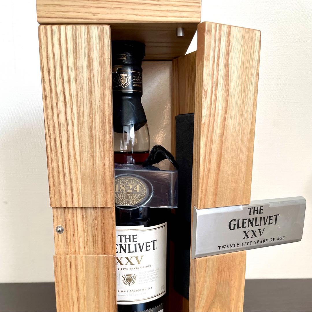 週末限定 ザ・グレンリベット ウイスキー 25年 旧ボトル