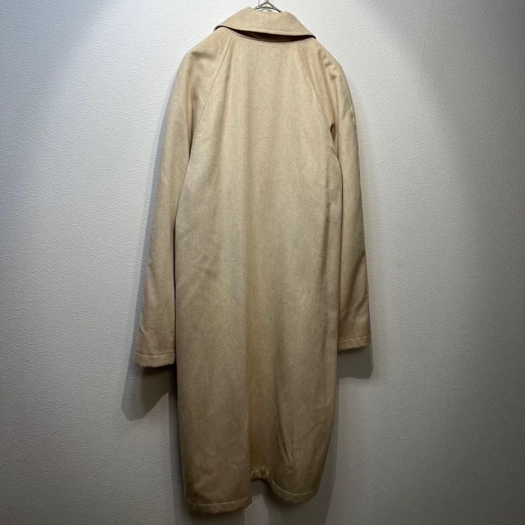 希少 JIL SANDER 上質 キャメル デザイン チェスター ロングコート