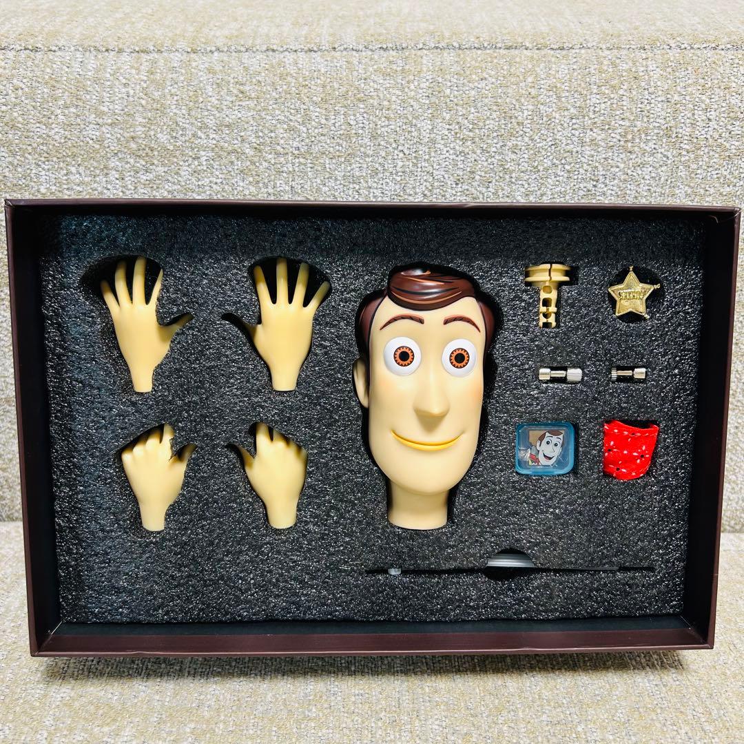 ウッディのヘッドパーツセット ソフビ素材 改良版