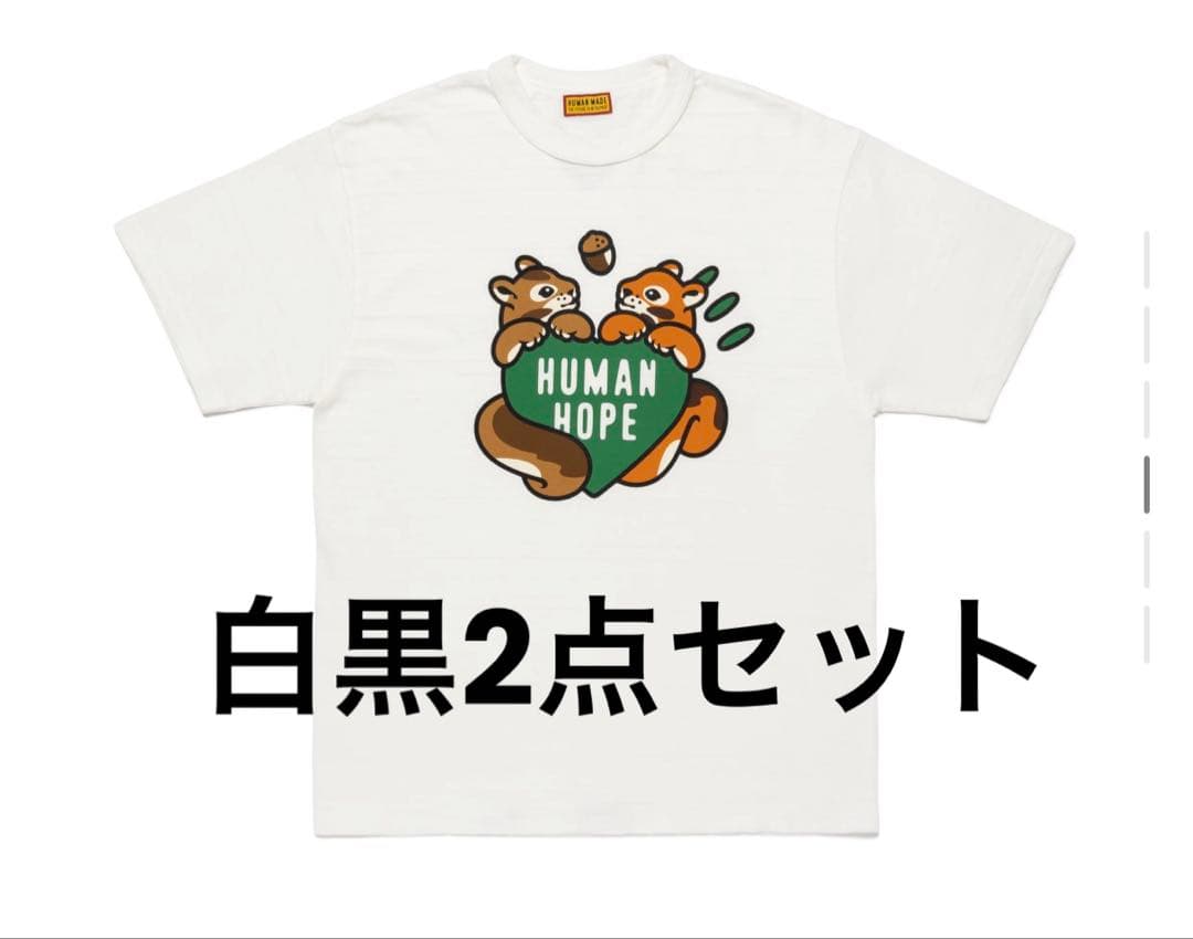 トップス HUMAN HOPE GRAPHIC T-SHIRT M