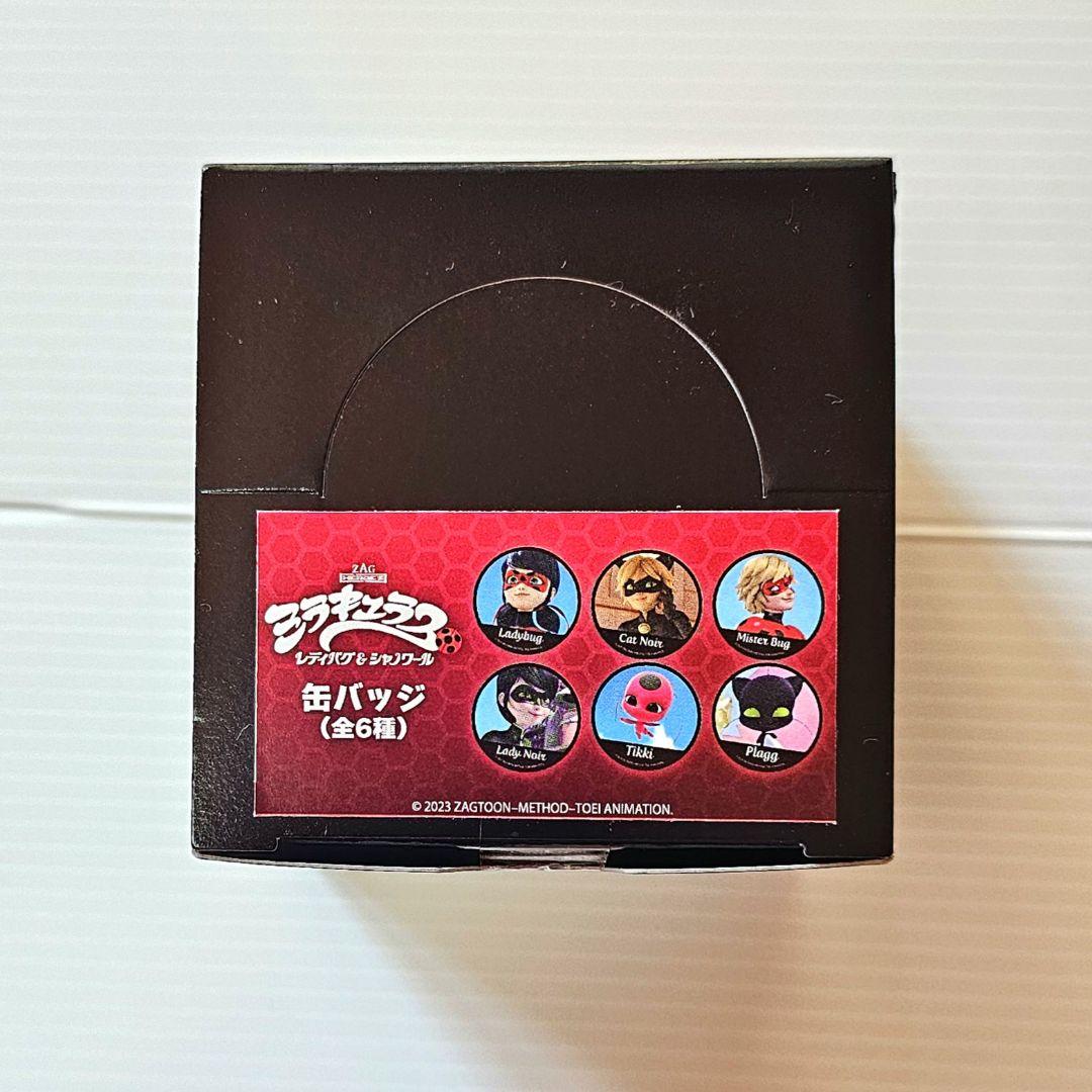 ミラキュラス レディバグ＆シャノワール 缶バッジ 場面写イラスト 全種セット