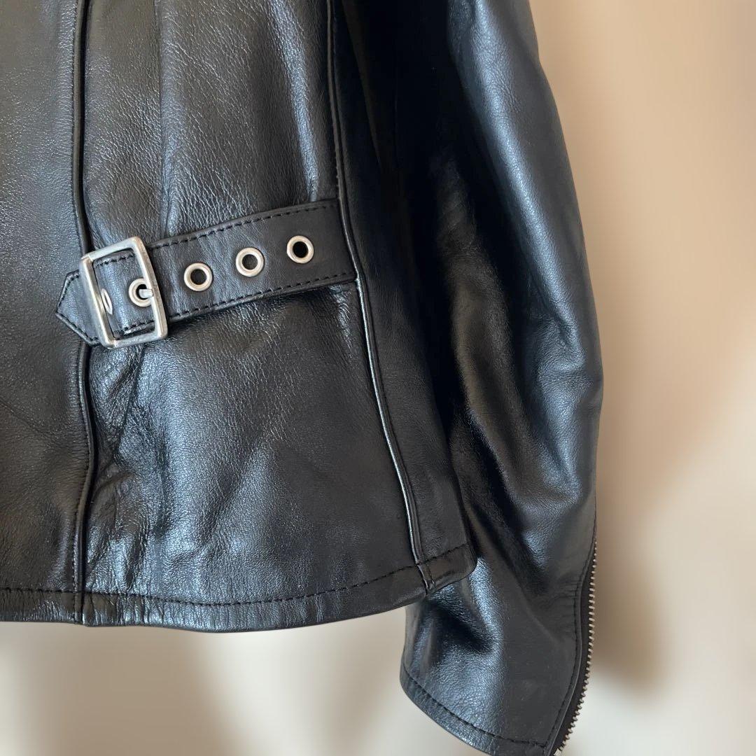 46サイズ　フリーダム　レザージャケット　キルティング