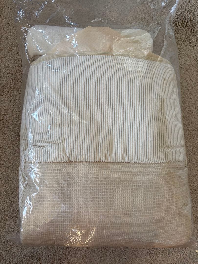 Moncheri ナチュラル小窓付きコーデュロイペットハウス