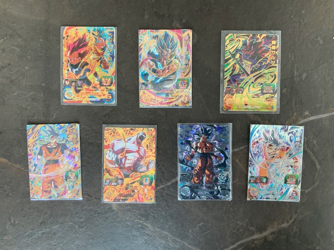 ドラゴンボールヒーローズカード 7枚セット