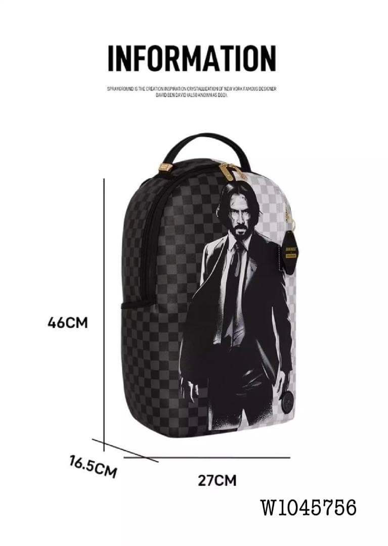 【新品・正規品】sprayground × John Wickコラボ モノグラム