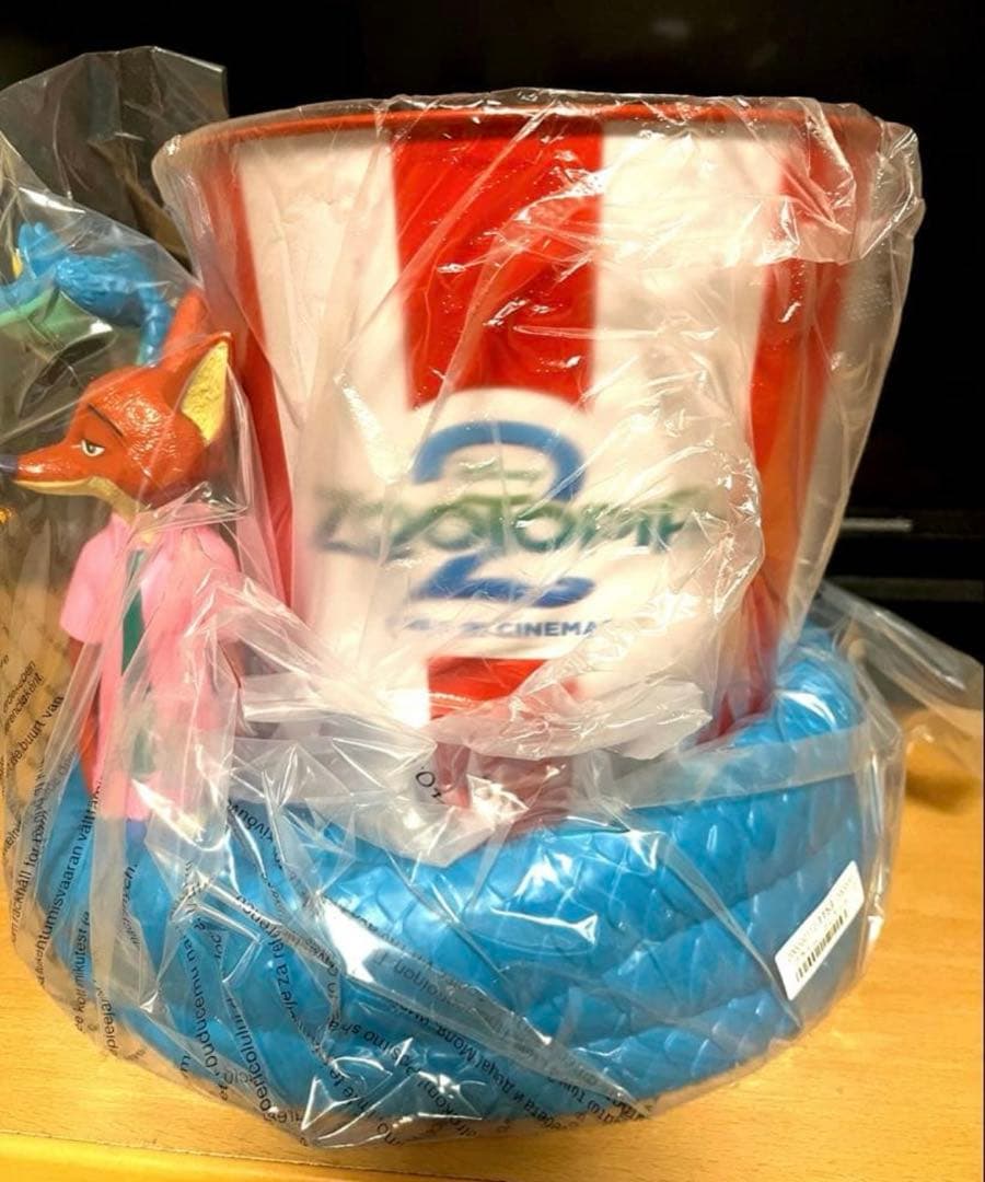 TOHOシネマズ ズートピア2 ポップコーンバケット 映画特典カード付き