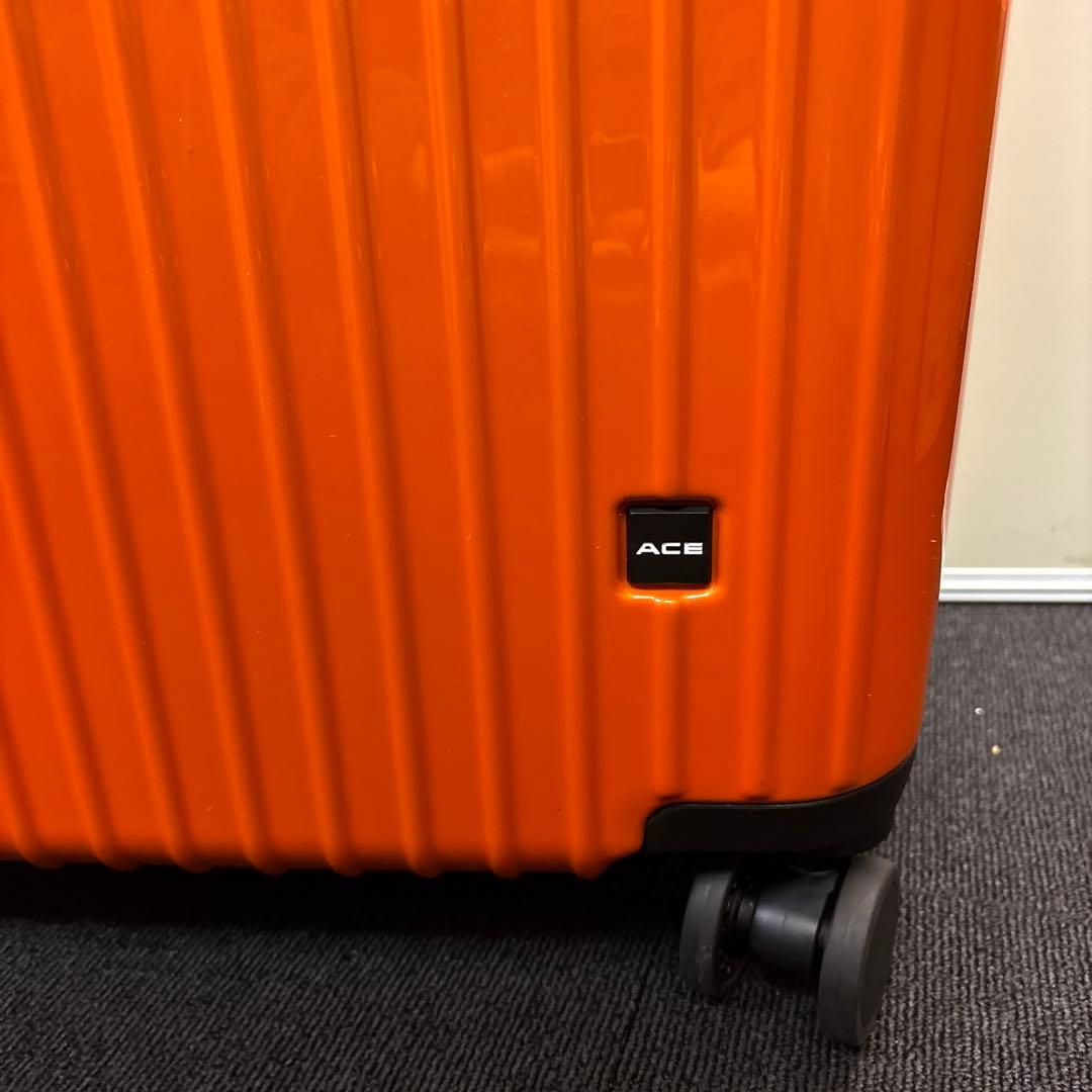 ACE　スーツケース　タッシェ M 59L　フロントポケット 静音キャスター