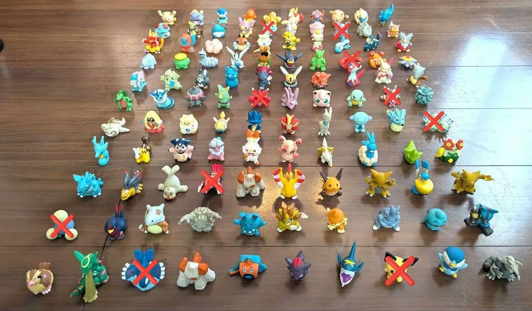 ポケモン キッズ 指人形 フィギュア コレクション 110体セット