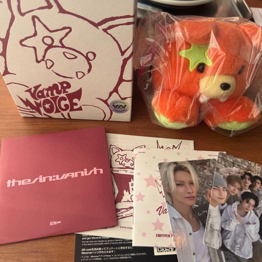 enhypen vanish ニキ ボイスキーリング