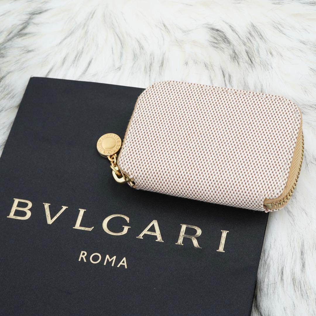 新品未使用品　BVLGARI ブルガリ　小銭入れ　ケース　チャーム付き
