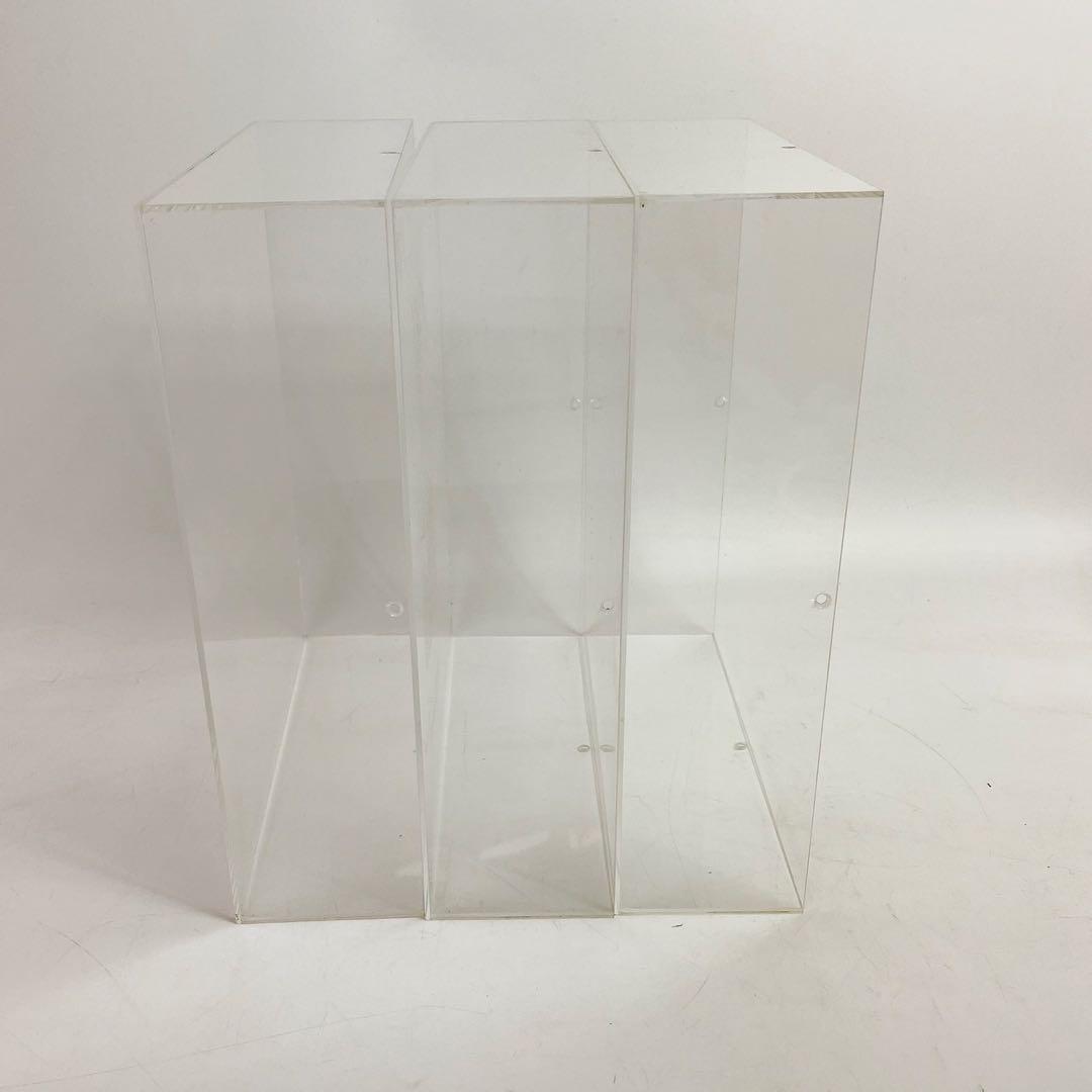 油彩 キャンバス 立体額 アクリルケース アクリルボックス　3個セット ボックス