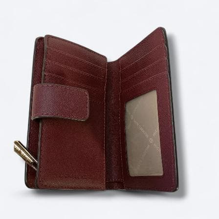 MICHAEL KORS マイケルコース 二つ折り財布 バーガンディ 美品