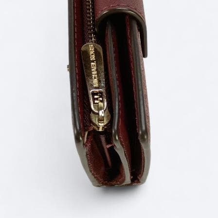 MICHAEL KORS マイケルコース 二つ折り財布 バーガンディ 美品
