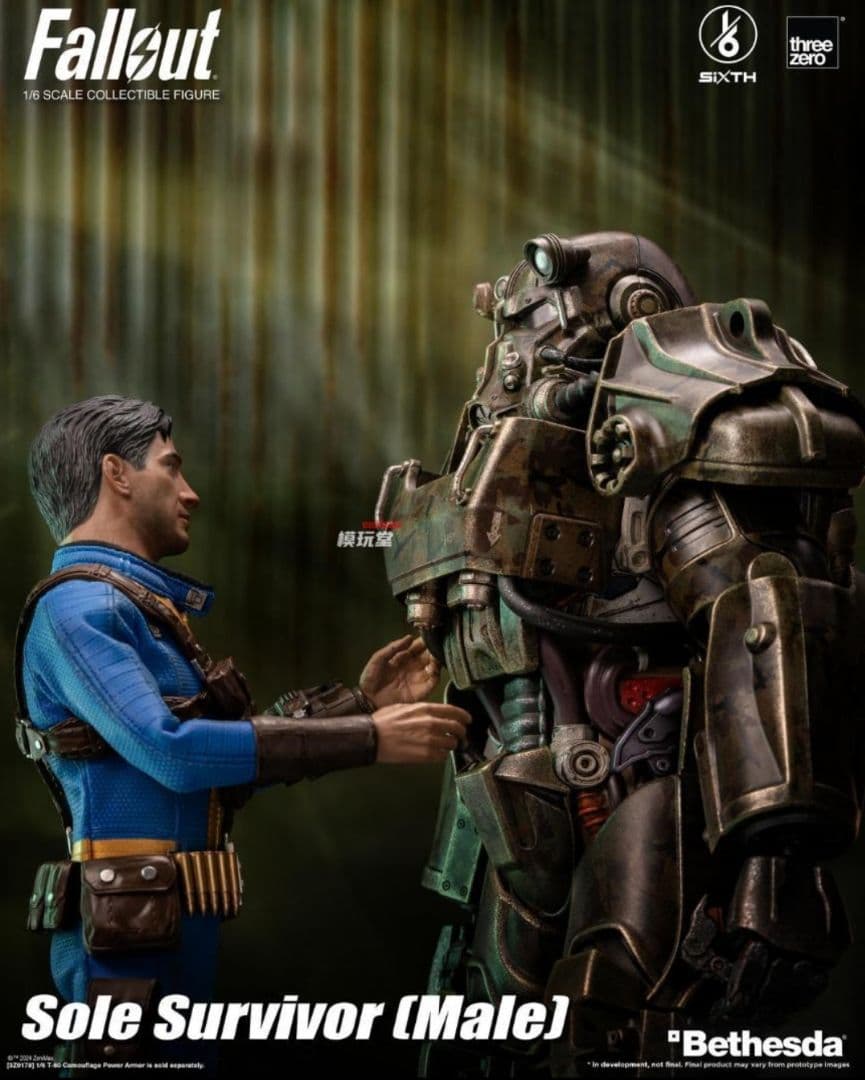 threezero 1/6 フォールアウト ソール・サバイバー 男 3Z0541