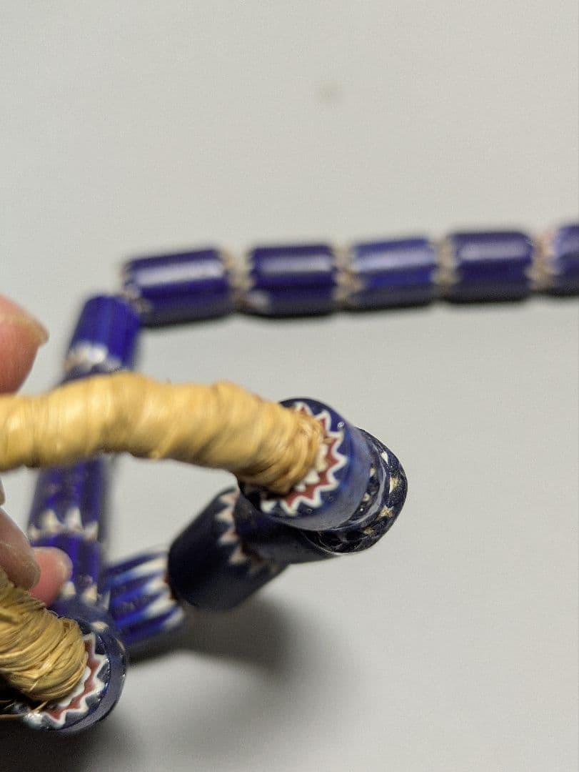 アンティーク　 トレードビーズネックレス