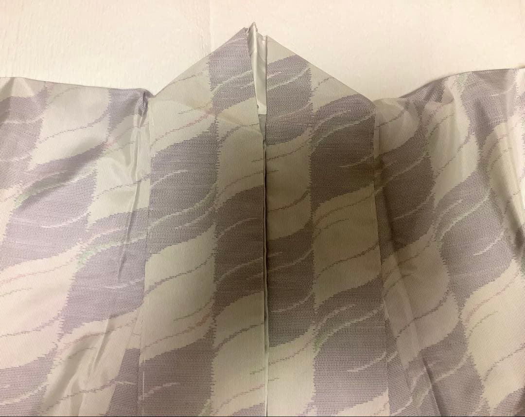 「専用です」単衣　白大島　白泥染め　証紙あります