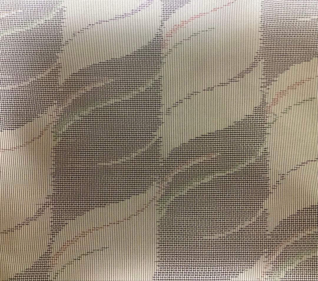 「専用です」単衣　白大島　白泥染め　証紙あります