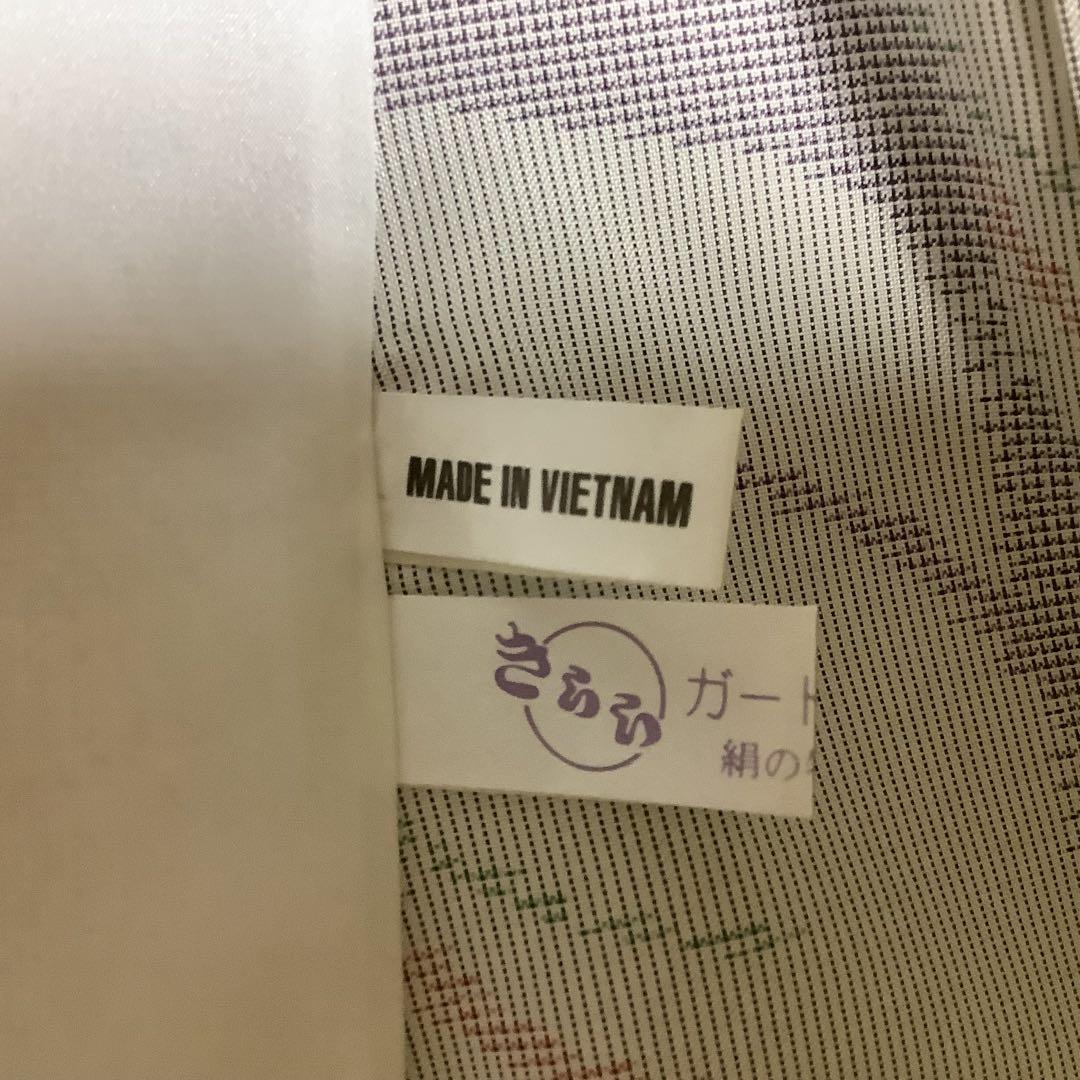 「専用です」単衣　白大島　白泥染め　証紙あります