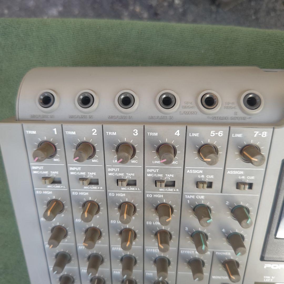 TASCAM PORTASTUDIO 424 マルチトラックレコーダー動作未確認