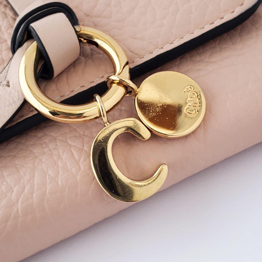 Chloe　3つ折り財布　スモールトリフォールド　ウォレット　ピンク　クロエ