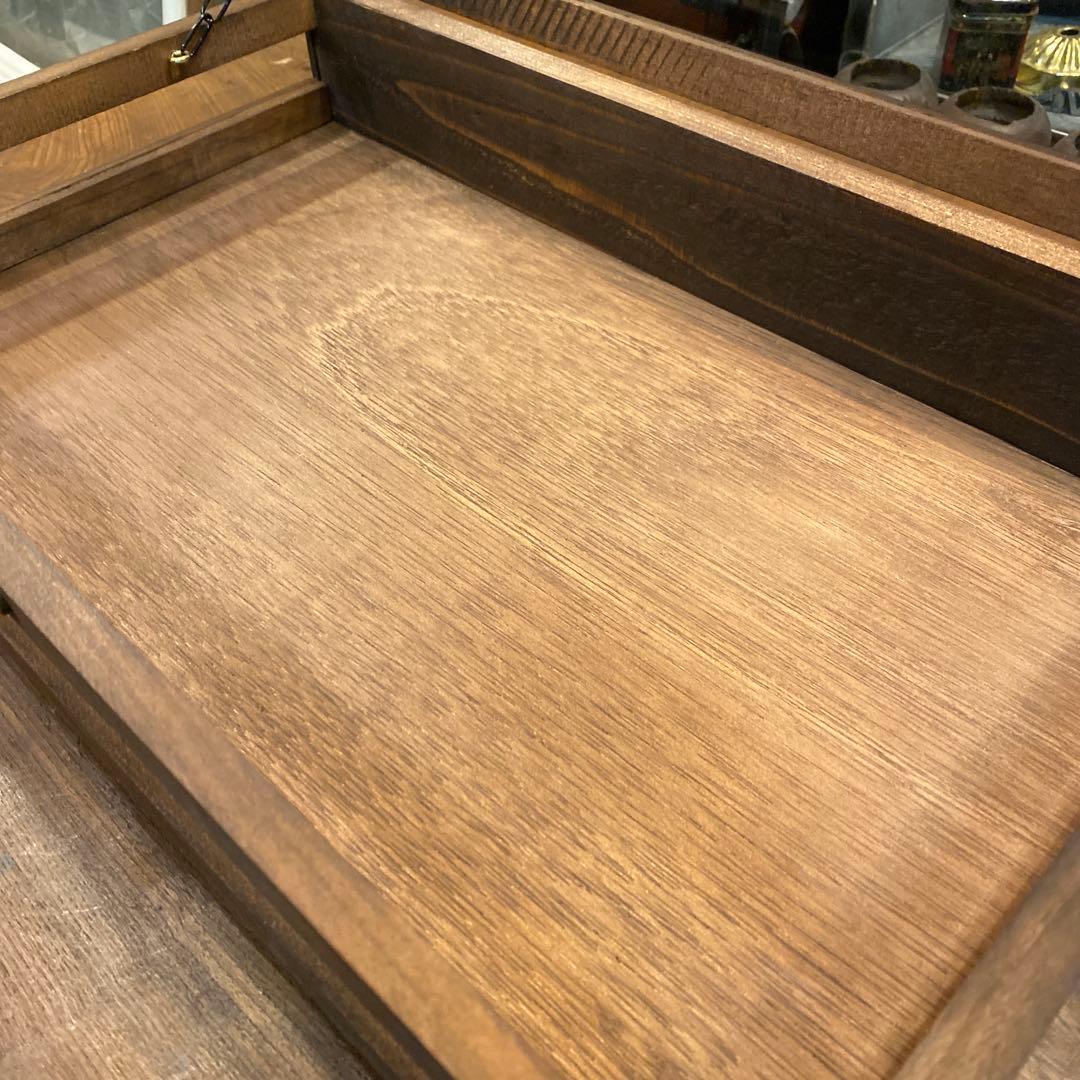 4面木製ガラスケース