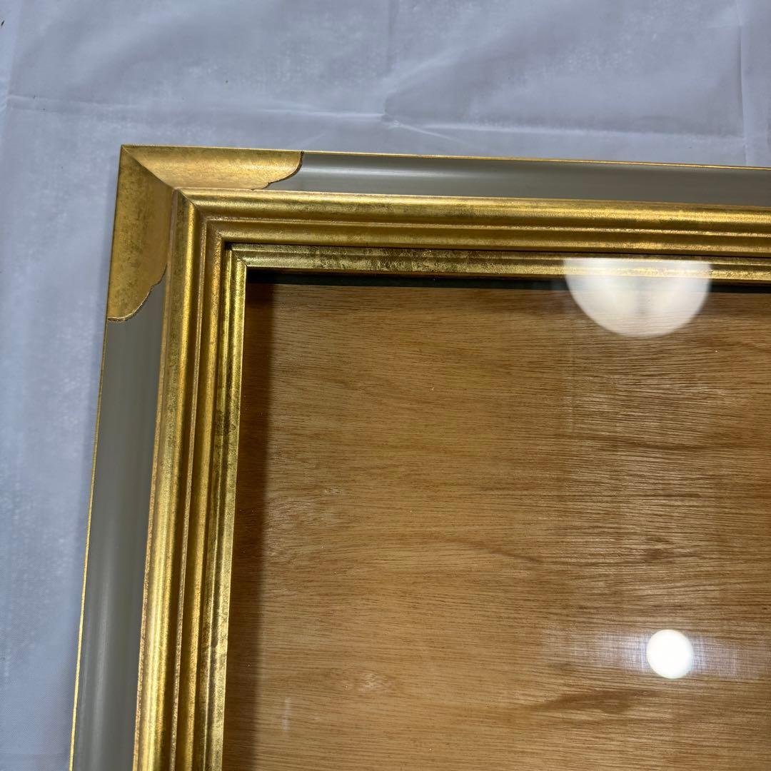 【値下げ済】世界堂 SEKAIDOアンティーク調 額縁 空額 ヴィンテージ 廃盤