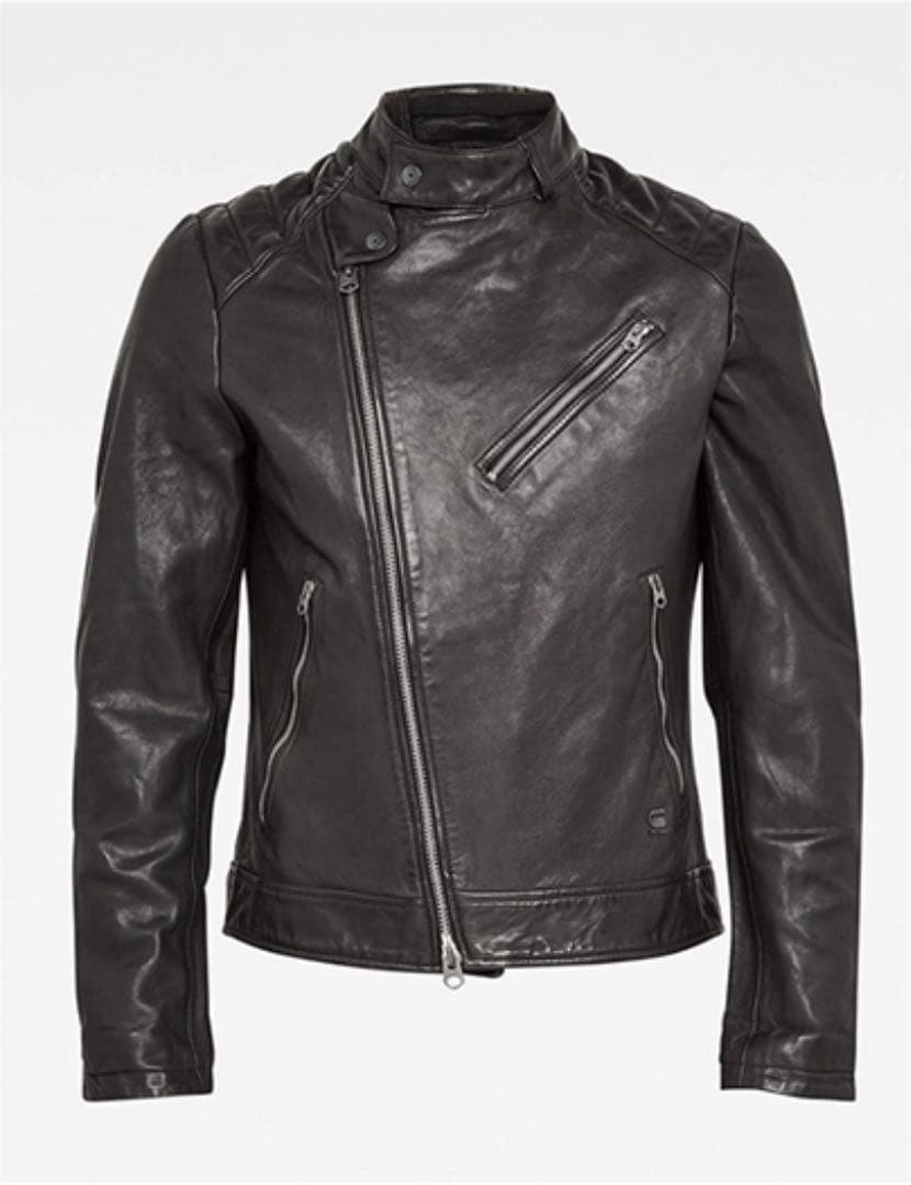 G-Star RAW レザーライダースジャケット