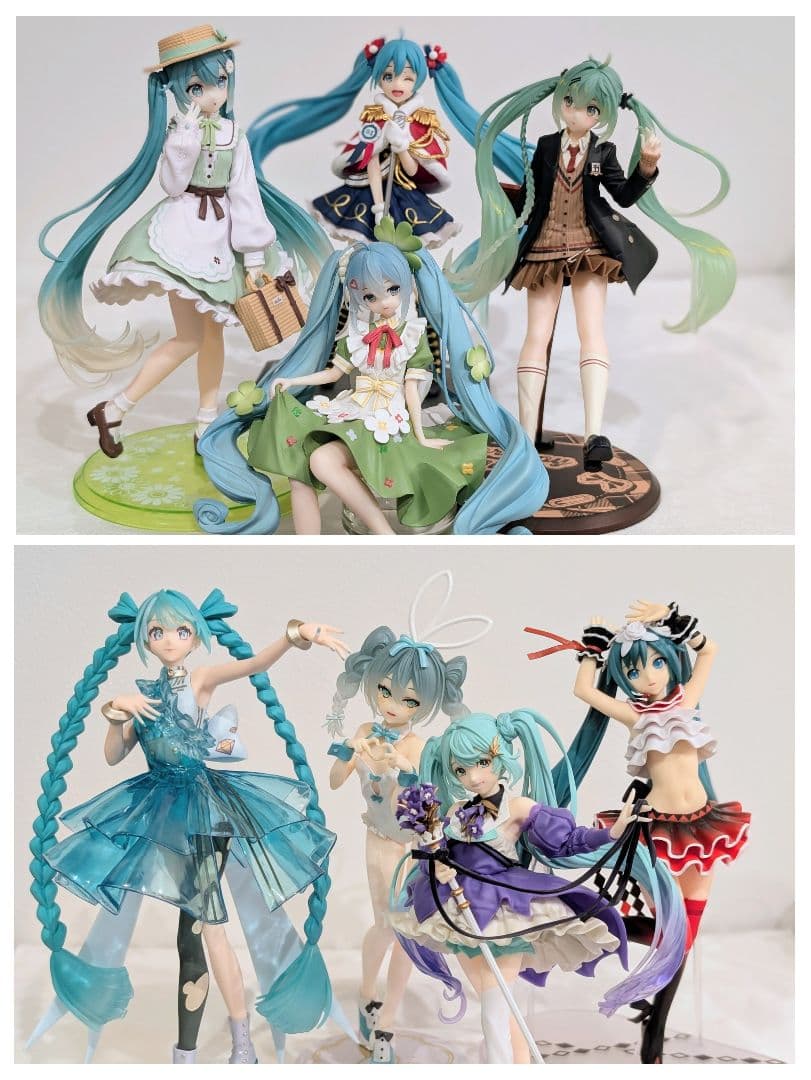 【開封済】初音ミク フィギュア 8点セット