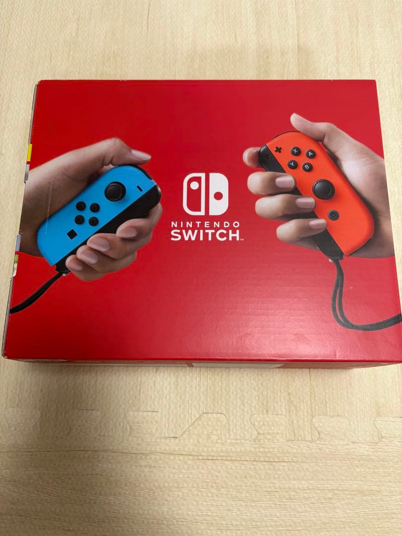 【新品未開封】Nintendo Switch 本体 青/赤ジョイコン