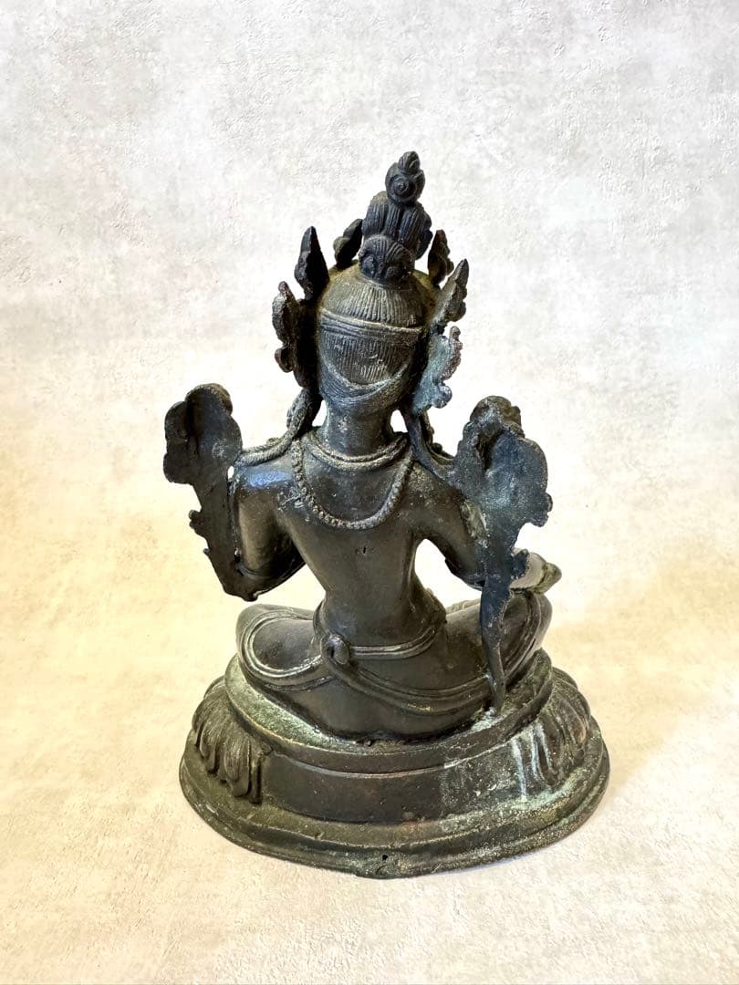 グリーンターラー 仏像 観音菩薩　骨董　古美術