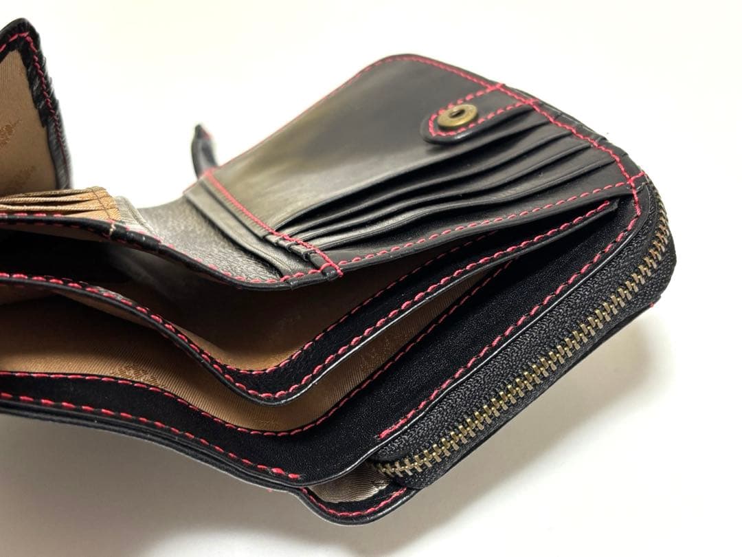 新品 正規品 ダコタ Dakota リリーヴォ 二つ折り財布 ダーク