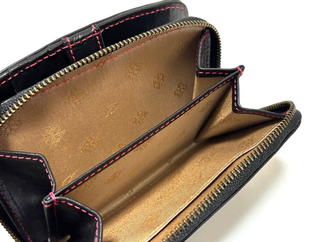 新品 正規品 ダコタ Dakota リリーヴォ 二つ折り財布 ダーク