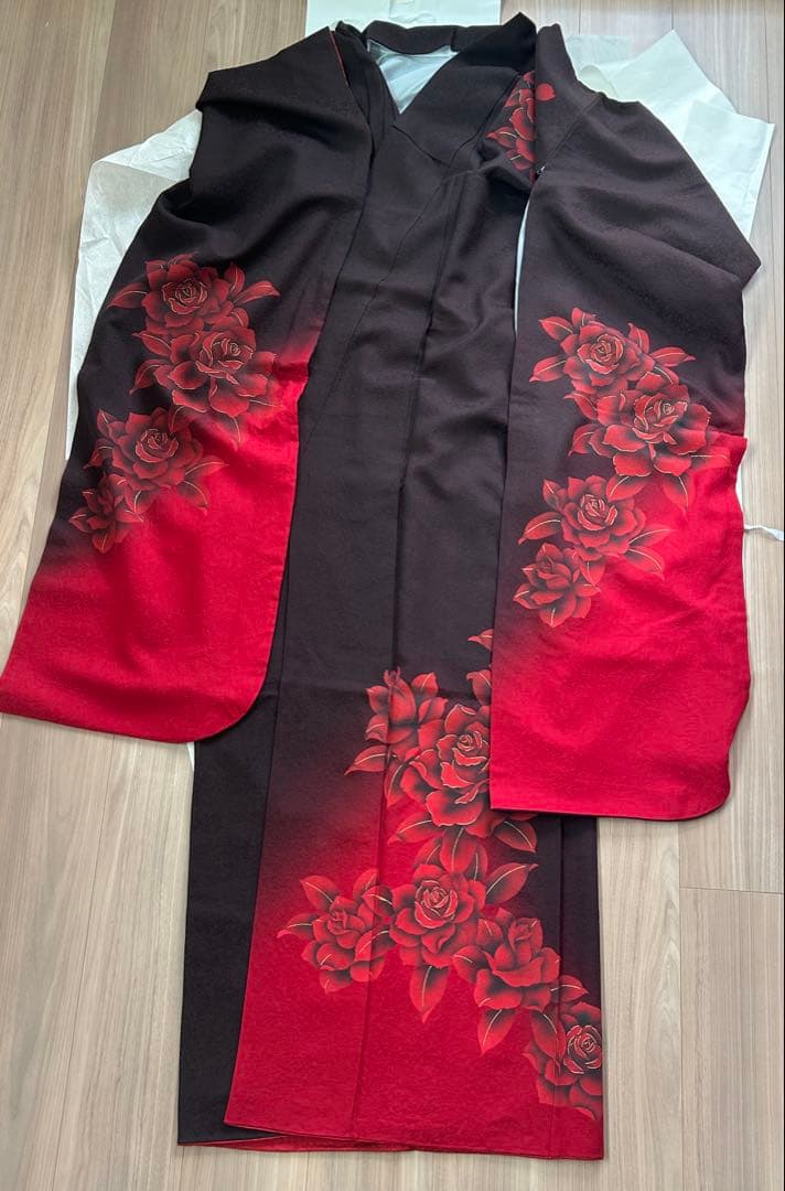 京都きもの友禅　振袖セット 168cm