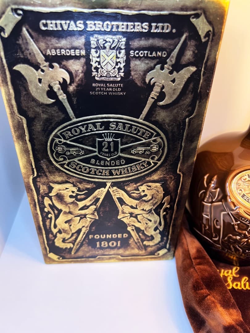 稀少！【新品・未開封】スコッチウイスキー ロイヤルサルート21年