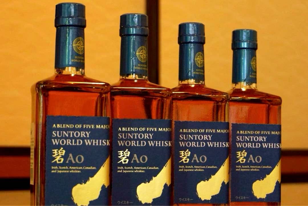 SUNTORY 世界のウイスキー 碧 AO 750ml✖️4本