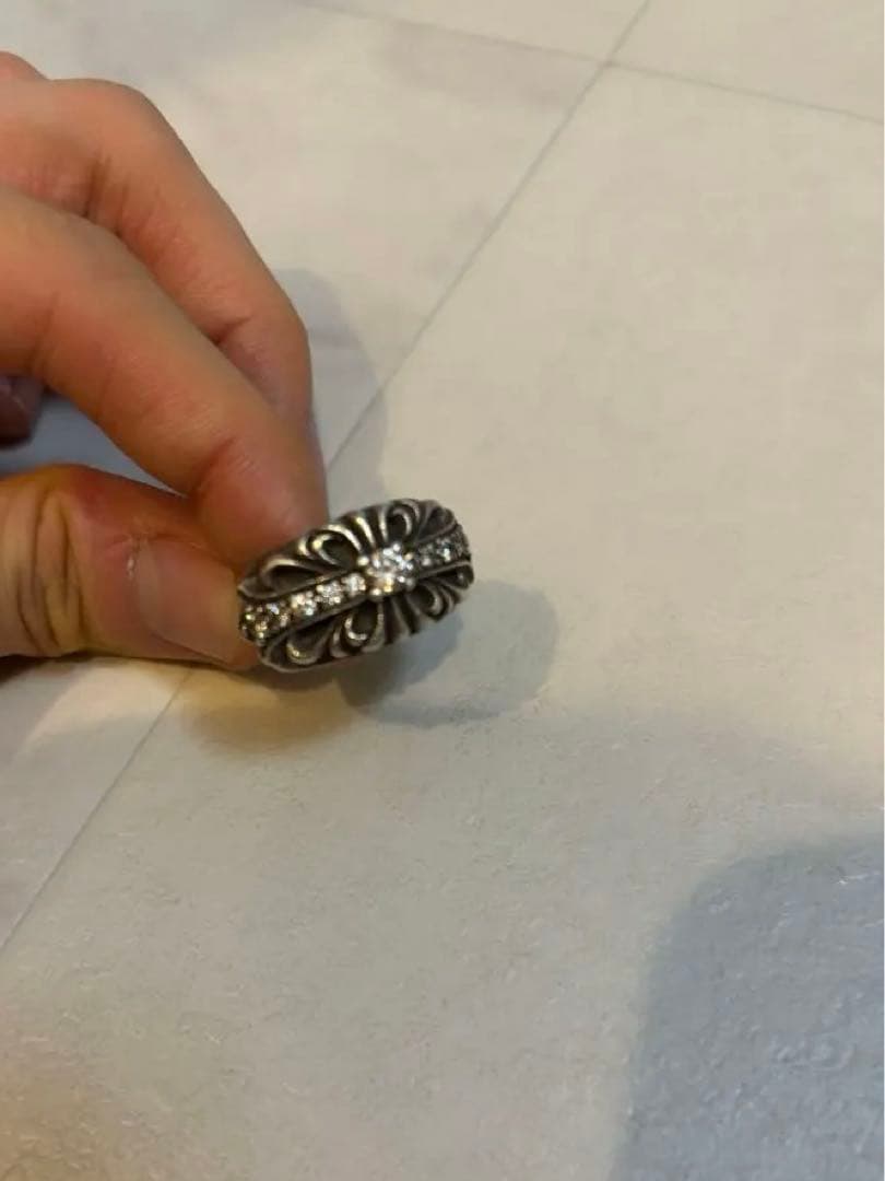 クロス　リング　ジュエリー　シルバー