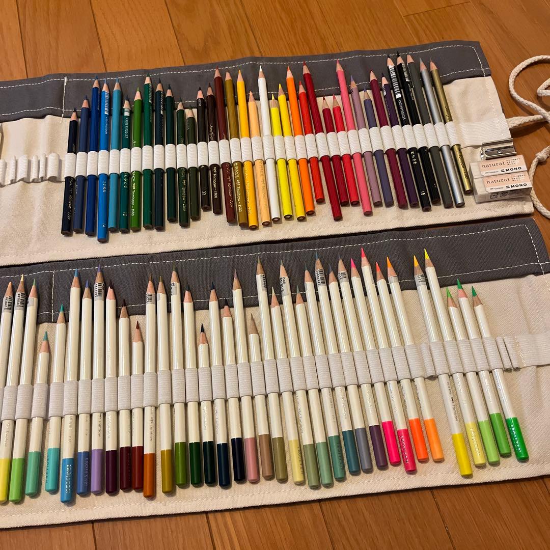 色辞典色鉛筆99本+トンボ色鉛筆36本セット