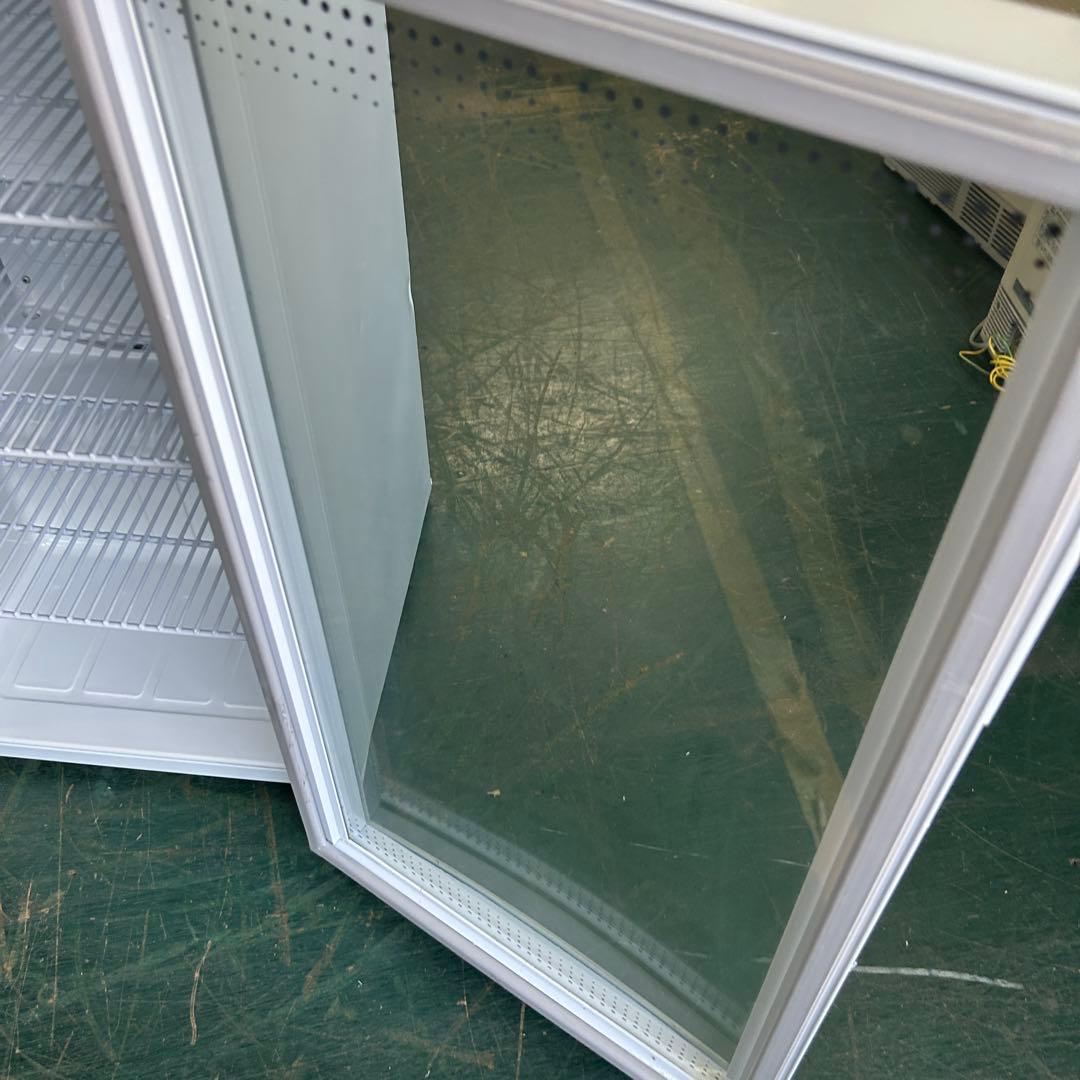 152業務用 冷蔵ショーケース オフィスコンビニ XW-105 左右開き 小型