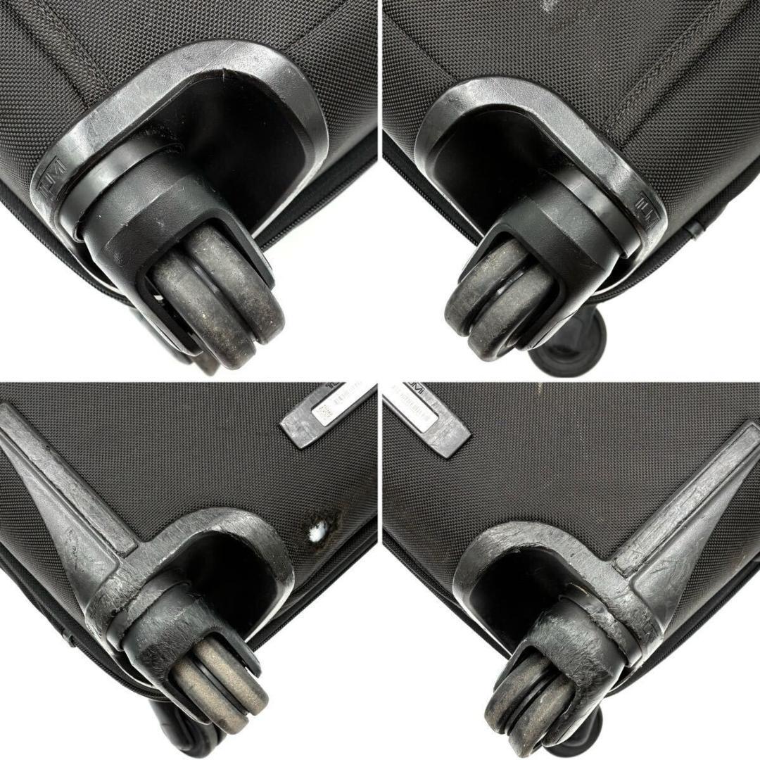 現行モデル トゥミ アルファ2 キャリーバッグ 4輪 バリスティックナイロン 黒